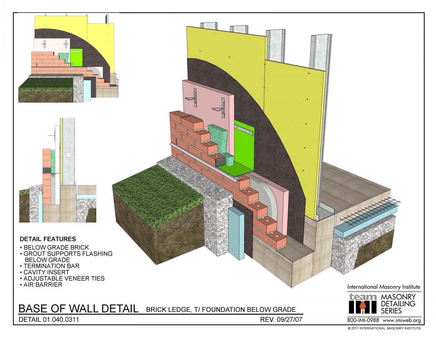 Masonry Detailing Series List International Masonry Institute