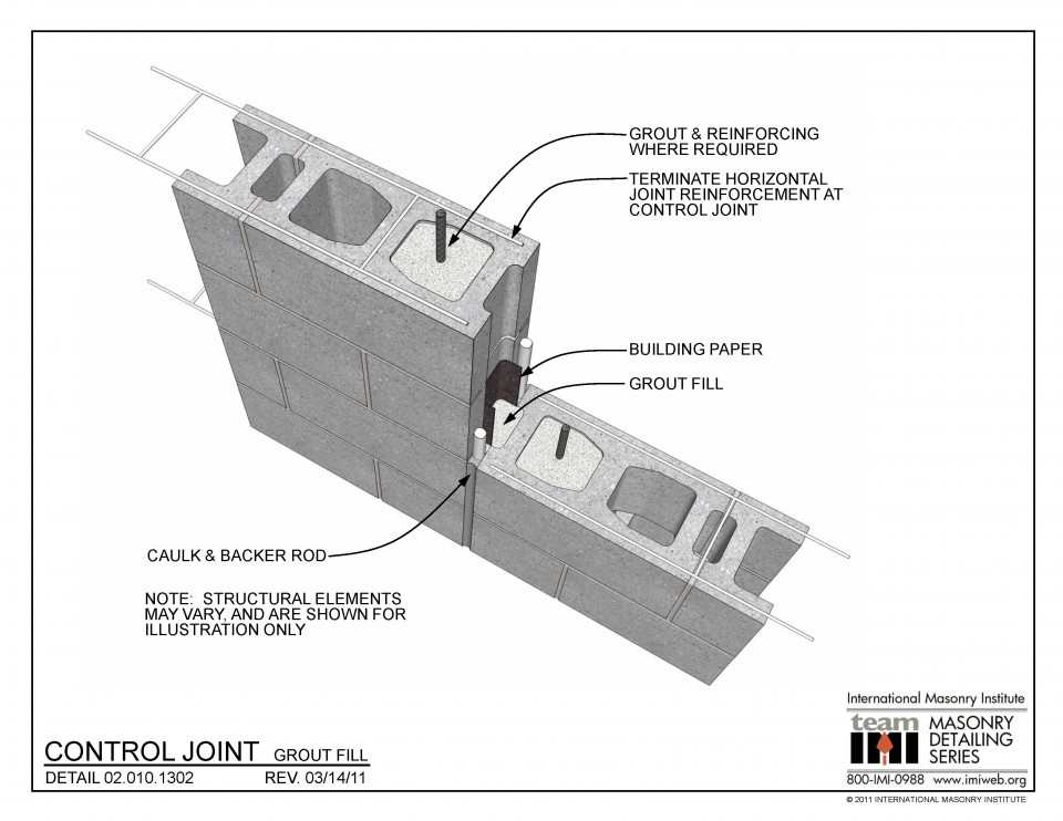 Control Joint Archives | International Masonry Institute