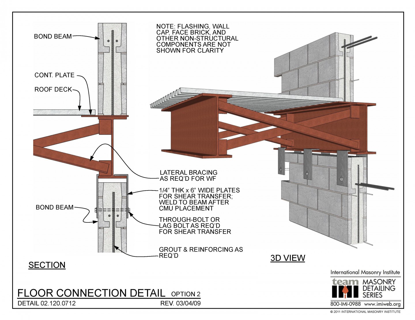 Masonry Detailing Series List | International Masonry Institute