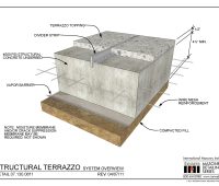 07.130.0811 Structural terrazzo - System overview